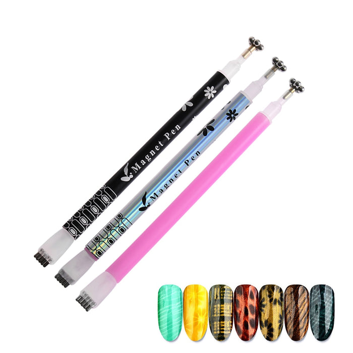 Double Head Cat Eye Magnet Stick Pen