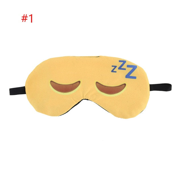 Cartoon Printing Sleeping Eye Mask