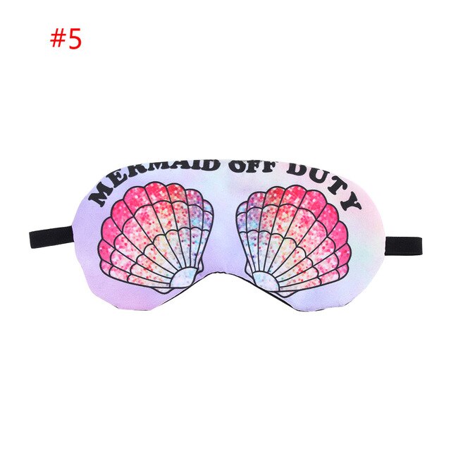 Cartoon Printing Sleeping Eye Mask
