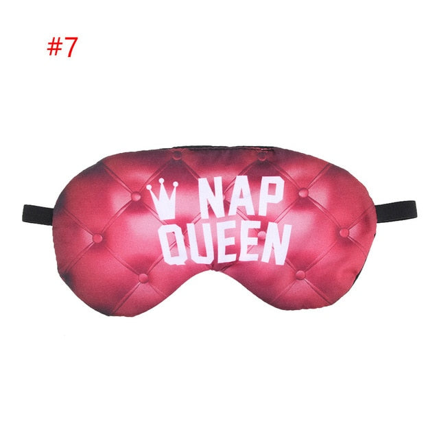 Cartoon Printing Sleeping Eye Mask