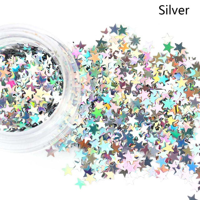 Super Mermaid Eye Glitters Star