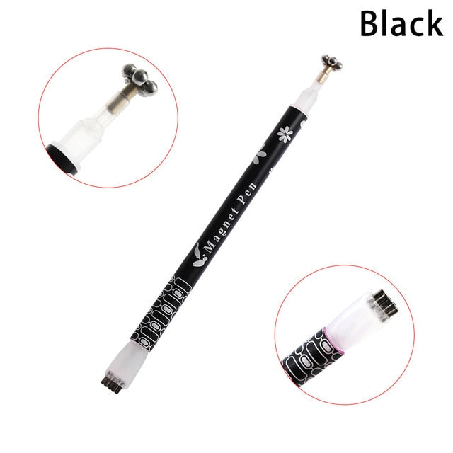 Double Head Cat Eye Magnet Stick Pen