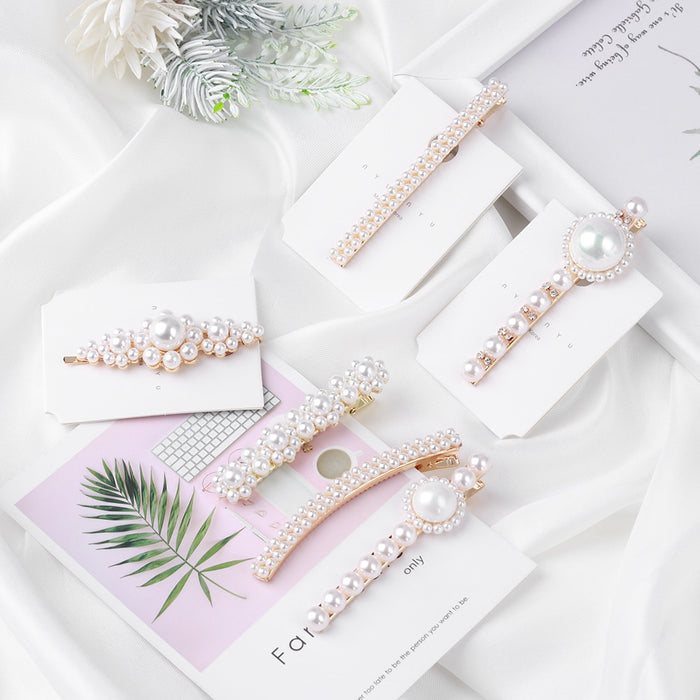 Pearls Hair Clip BB