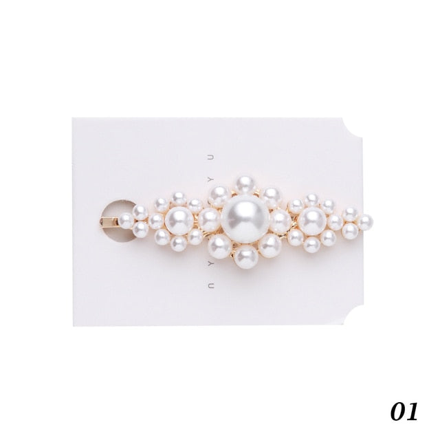 Pearls Hair Clip BB