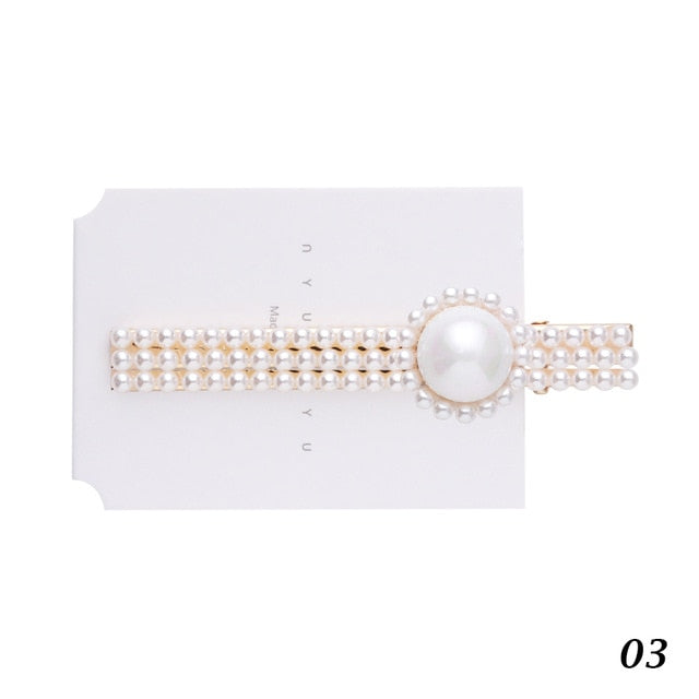 Pearls Hair Clip BB