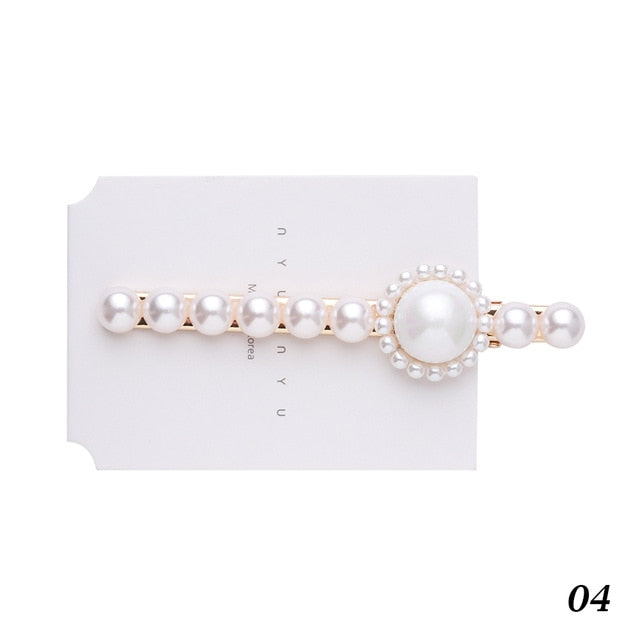 Pearls Hair Clip BB