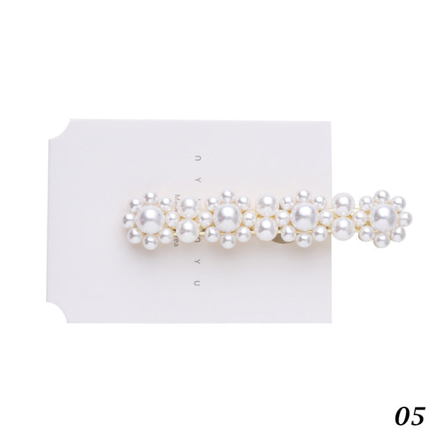 Pearls Hair Clip BB