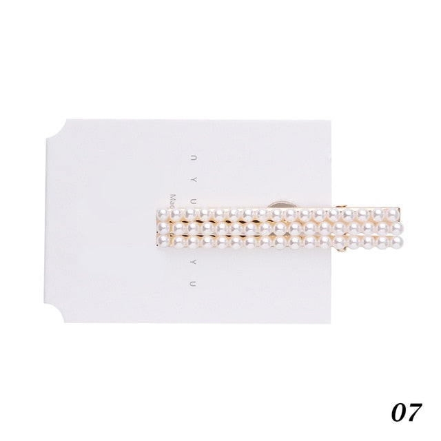 Pearls Hair Clip BB