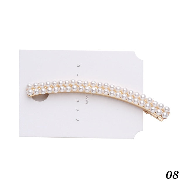 Pearls Hair Clip BB