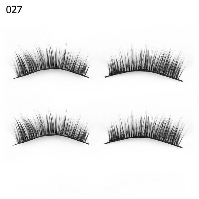 Triple Magnetic False Eyelashes