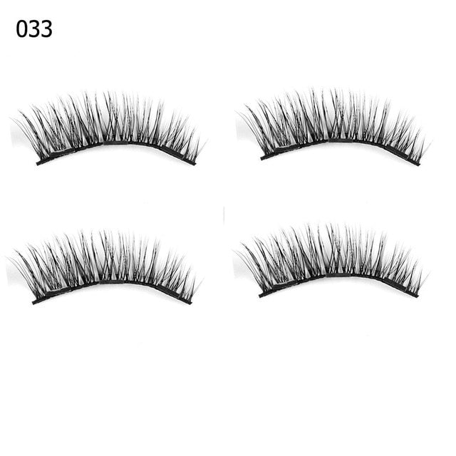 Triple Magnetic False Eyelashes