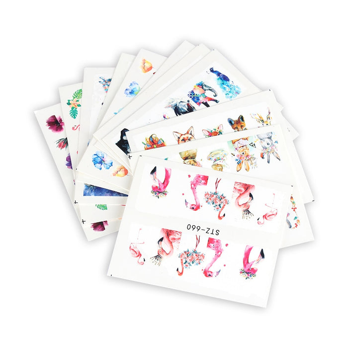 Mixed Nails Art Stickers