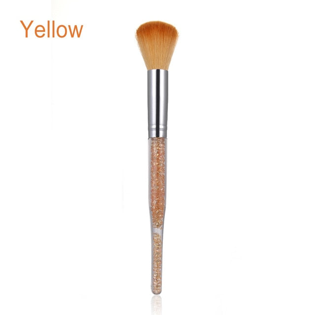 Rhinestone Handle Nail Art Brushes Pen