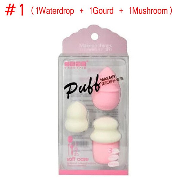 Random Color Pro Face Sponge Foundation