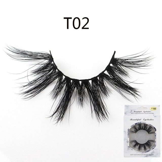5D Mink Hair False Eyelashes