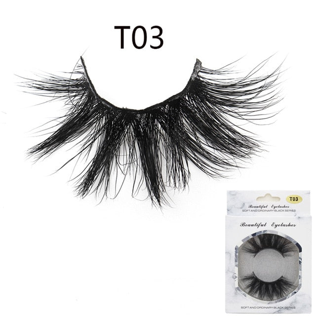 5D Mink Hair False Eyelashes