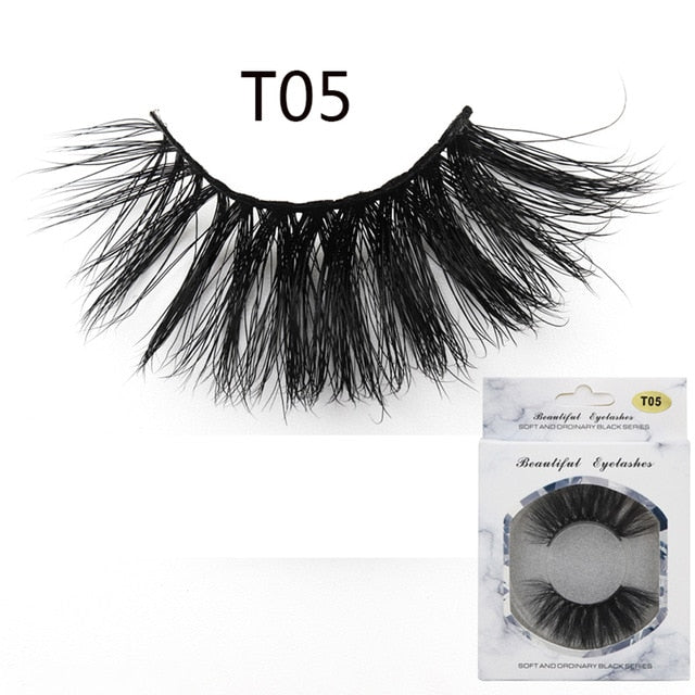 5D Mink Hair False Eyelashes