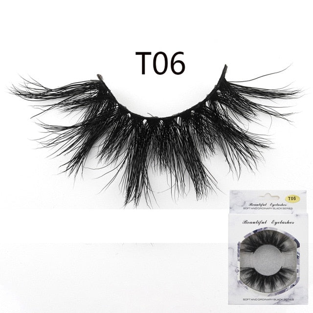 5D Mink Hair False Eyelashes