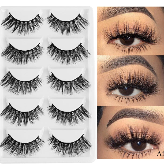 Mixed Styles 3D Faux Mink Hair False Eyelashes