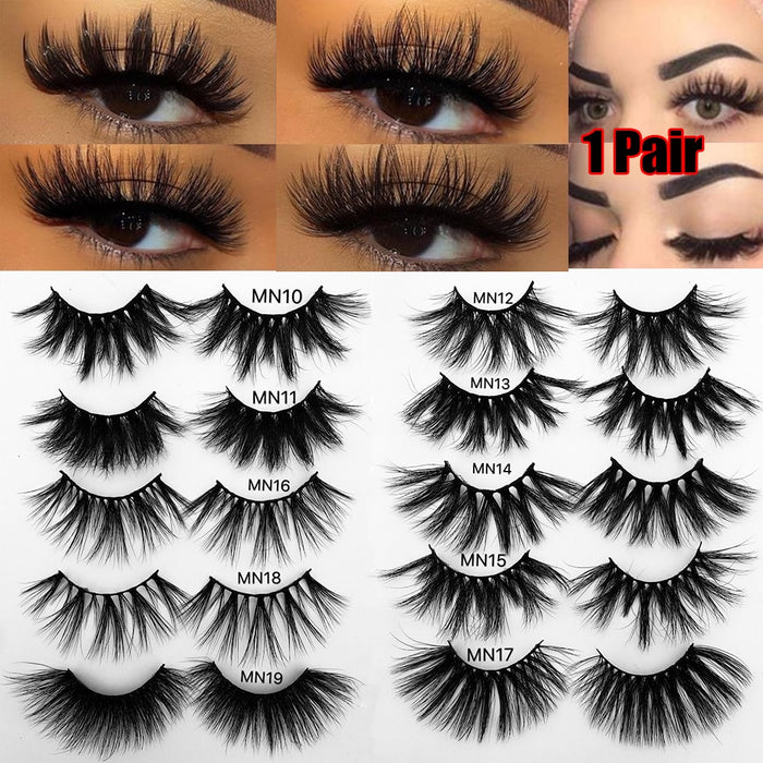 30mm Thick Makeup Lashes Hair False Eyelashes