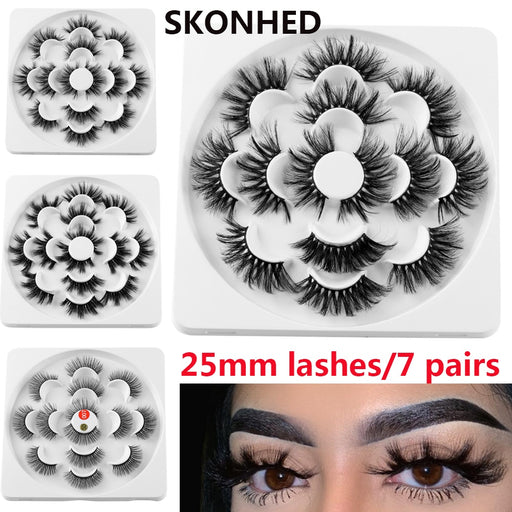3D Mink Hair False Eyelashes 25mm Thick