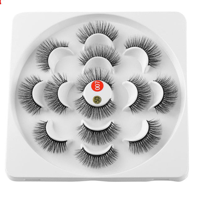 3D Mink Hair False Eyelashes 25mm Thick