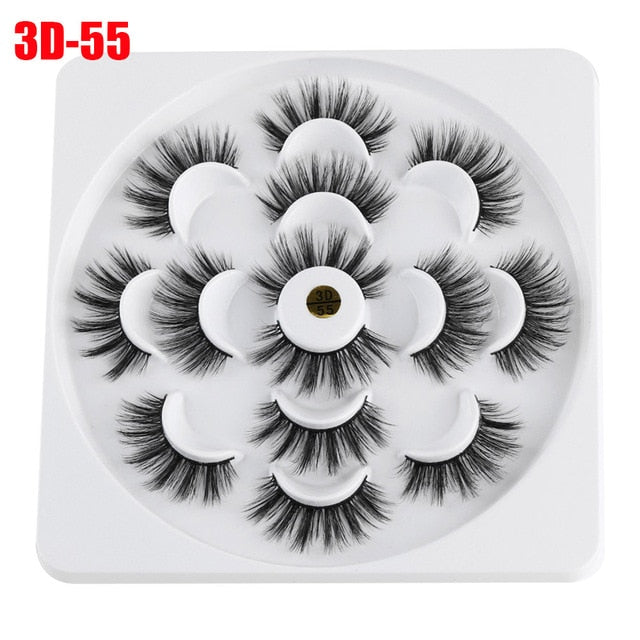 3D Mink Hair False Eyelashes 25mm Thick