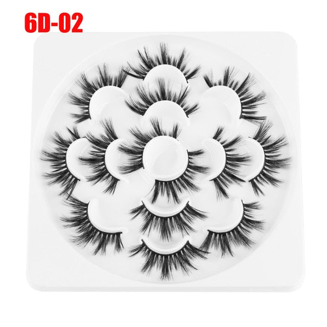 3D Mink Hair False Eyelashes 25mm Thick