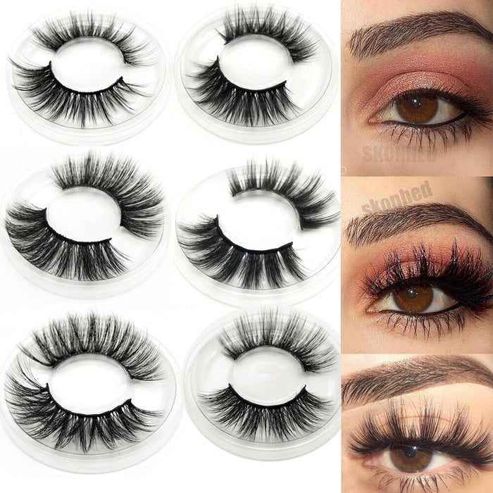 Mink Lashes Faux 3D Mink False Eyelashes