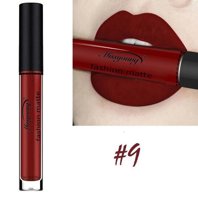 18 Colors Matte Red Lip Long Lipstick