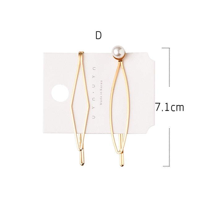 Fashion 12 Styles Women Korean Pearl Flower