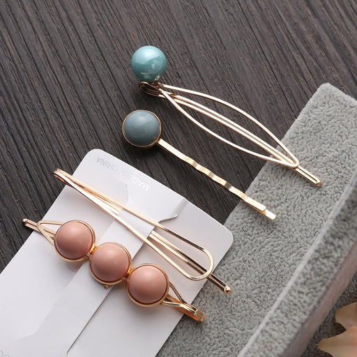 Korea Fashion Women Metal Hairpins
