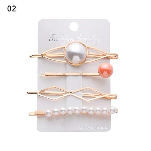 Korea Fashion Women Metal Hairpins