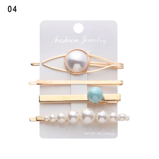 Korea Fashion Women Metal Hairpins